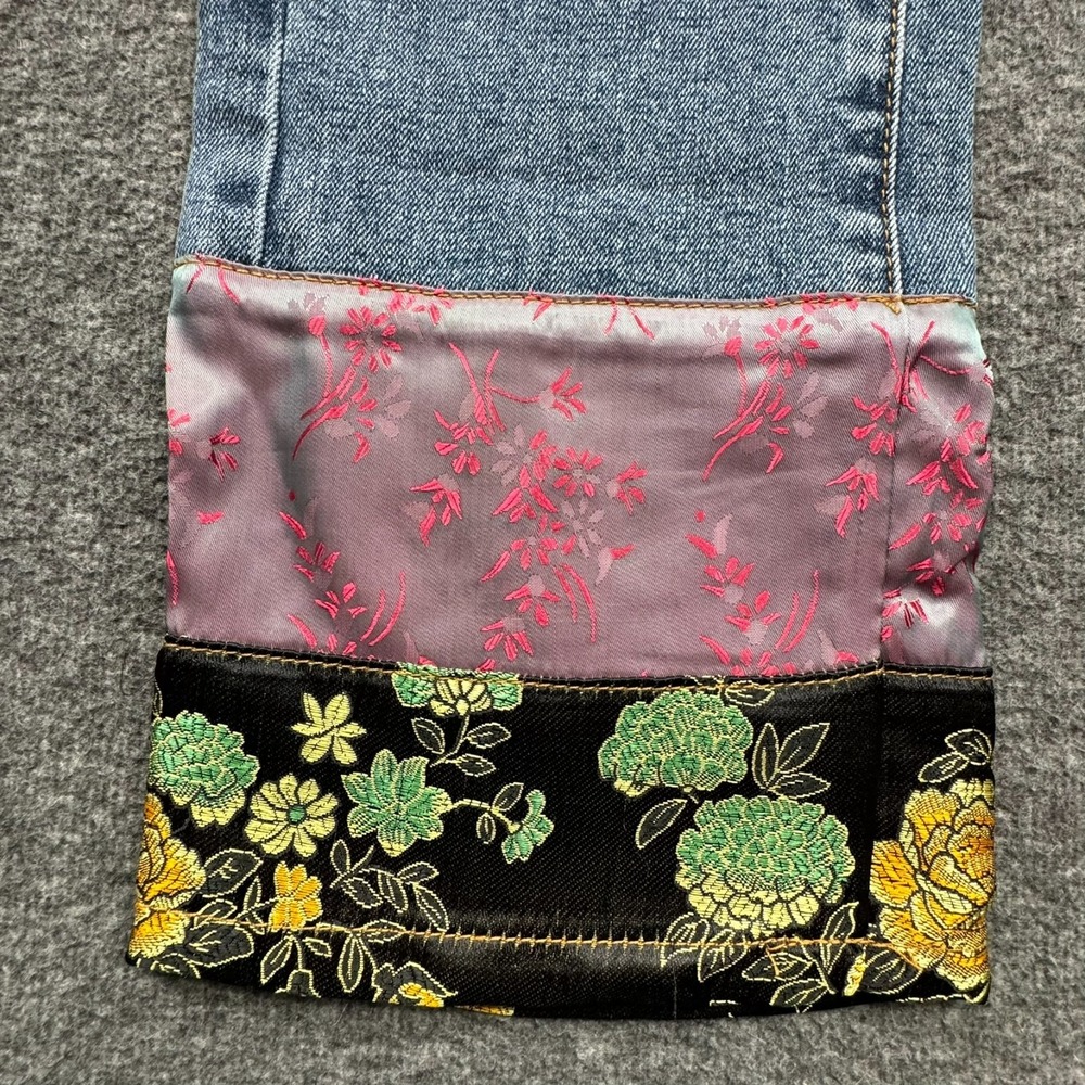 Anthropologie Pilcro Letterpress Slim Boyfriend Jeans Women 27 Fit 32x27 - Picture 16 of 16